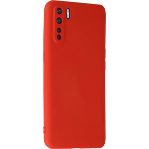 Oppo A91 / Reno 3 Kılıf Yumuşak Silikon Kılıf - Kırmızı