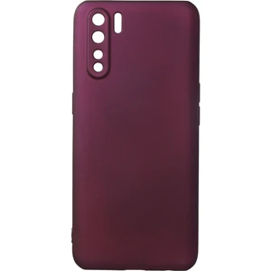 Oppo A91 / Reno 3 Kılıf Yumuşak Silikon Kılıf - Mürdüm