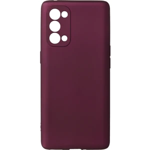 Oppo Reno 5 Kılıf Yumuşak Silikon Kılıf - Mürdüm