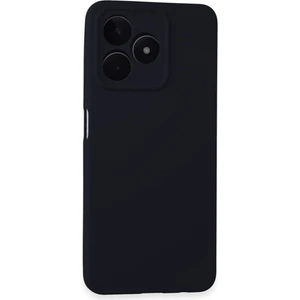 Realme C53 Kılıf Yumuşak Silikon Kılıf - Siyah