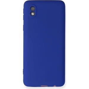 Samsung Galaxy A01 Core Kılıf Yumuşak Silikon Kılıf - Lacivert