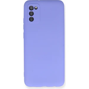 Samsung Galaxy A02S Kılıf Yumuşak Silikon Kılıf - Lila