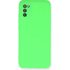 Samsung Galaxy A02S Kılıf Yumuşak Silikon Kılıf - Yeşil