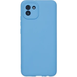 Samsung Galaxy A03 Kılıf Yumuşak Silikon Kılıf - Mavi