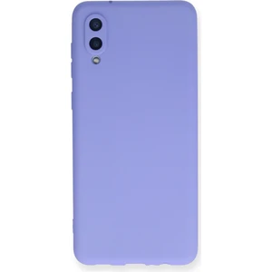 Samsung Galaxy A02 Kılıf Yumuşak Silikon Kılıf - Lila