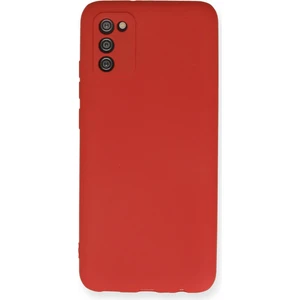Samsung Galaxy A02S Kılıf Yumuşak Silikon Kılıf - Kırmızı