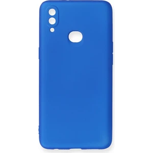 Samsung Galaxy A10S Kılıf Yumuşak Silikon Kılıf - Mavi