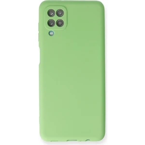 Samsung Galaxy A12 Kılıf Yumuşak Silikon Kılıf - Yeşil