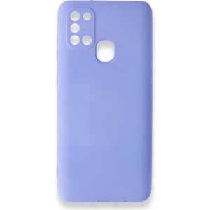 Samsung Galaxy A21S Kılıf Yumuşak Silikon Kılıf - Lila