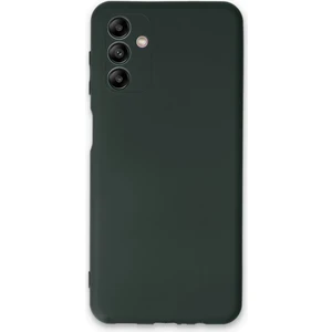 Samsung Galaxy A04S Kılıf Yumuşak Silikon Kılıf - Koyu Yeşil