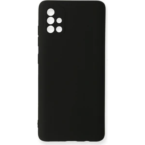 Samsung Galaxy A51 Kılıf Yumuşak Silikon Kılıf - Siyah