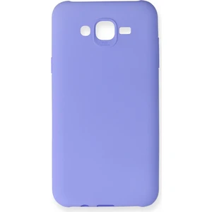 Samsung Galaxy J7 Kılıf Yumuşak Silikon Kılıf - Lila