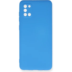 Samsung Galaxy A31 Kılıf Yumuşak Silikon Kılıf - Mavi