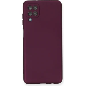 Samsung Galaxy M12 Kılıf Yumuşak Silikon Kılıf - Mürdüm