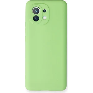 Xiaomi Mi 11 Kılıf Yumuşak Silikon Kılıf - Yeşil