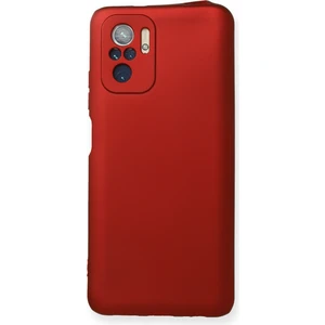 Xiaomi Poco M5S Kılıf Yumuşak Silikon Kılıf - Bordo