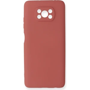 Xiaomi Pocophone X3 Pro Kılıf Yumuşak Silikon Kılıf - Kiremit