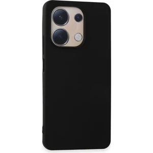 Xiaomi Redmi Note 13 Kılıf Yumuşak Silikon Kılıf - Siyah