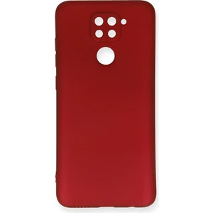 Xiaomi Redmi Note 9 Kılıf Yumuşak Silikon Kılıf - Bordo