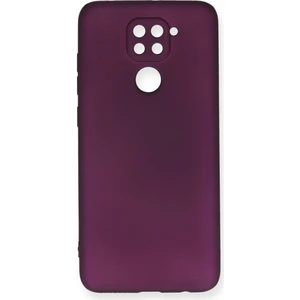 Xiaomi Redmi Note 9 Kılıf Yumuşak Silikon Kılıf - Mürdüm