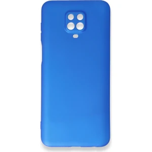 Xiaomi Redmi Note 9 Pro Kılıf Yumuşak Silikon Kılıf - Mavi