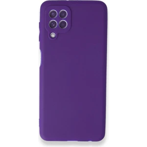 Samsung Galaxy M32 Kılıf Yumuşak Silikon Kılıf - Mor