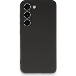 Samsung Galaxy S23 Kılıf Yumuşak Silikon Kılıf - Siyah