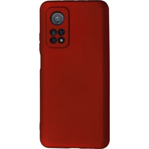 Xiaomi Mi 10T Kılıf Yumuşak Silikon Kılıf - Bordo