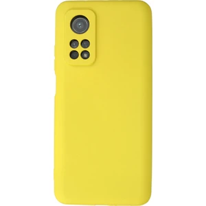 Xiaomi Mi 10T Kılıf Yumuşak Silikon Kılıf - Sarı