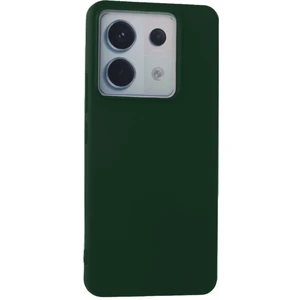 Xiaomi Poco X6 Kılıf Yumuşak Silikon Kılıf - Koyu Yeşil