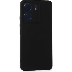 Xiaomi Redmi 13C Kılıf Yumuşak Silikon Kılıf - Siyah