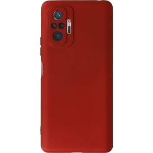 Xiaomi Redmi Note 10 Pro Kılıf Yumuşak Silikon Kılıf - Bordo