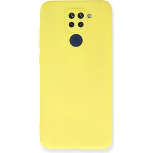 Xiaomi Redmi Note 9 Kılıf Yumuşak Silikon Kılıf - Sarı