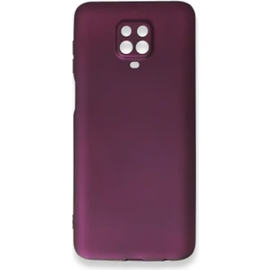 Xiaomi Redmi Note 9 Pro Kılıf Yumuşak Silikon Kılıf - Mürdüm