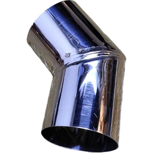 Marina Grill 45 Derece Krom Dirsek Çapı 8 cm