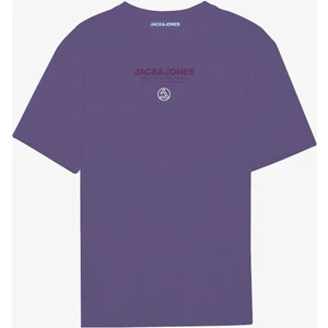 Jack & Jones Jcotypo Erkek Mor T-Shirt 12256163-DEEPLAVENDER