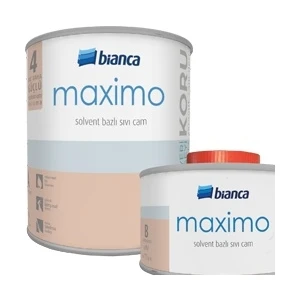 Maximo Solvent Bazlı Sıvı Cam Ipek Mat
