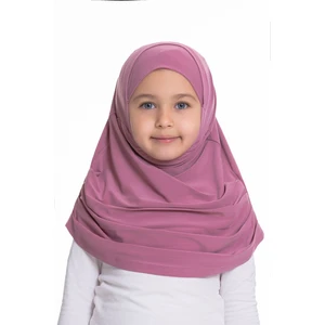 Hürrem Bone Gül Kurusu Pratik Hazır Geçmeli Çocuk Tesettür Bone Sandy Kumaş Kendinden Boneli 78_18