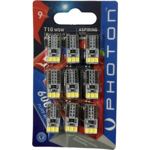 T10 W5W 12V 10SMD LED Aspiring Serie (9'lu Blester)