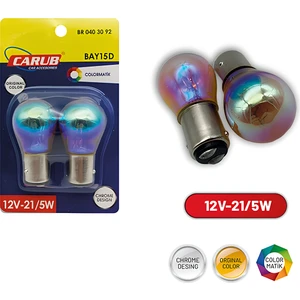 Diadem Ampul Turuncu 2 Adet 12V 1016 21/5W BAY15D Diadem