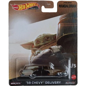 Hot Wheels Star Wars The Mandalorian Premium 59 Chevy Delıvery Metal Die Cast Model Araba