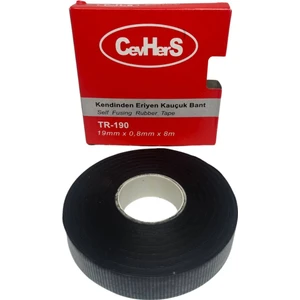 Kendinden Eriyen Kauçuk Bant 19 mm 8 Metre Elektrik Bandı