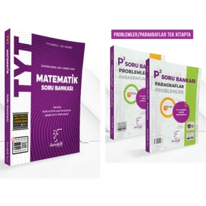 Kolektif Kitap Karekök Yayınları Tyt Matematik - Tyt P² (Problemler ve Paragraf) Soru Bankası (2 Kitap)