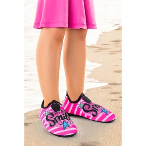 Kiko Kids Smile Havuz Plaj Kız Çocuk Deniz Ayakkabısı 7532