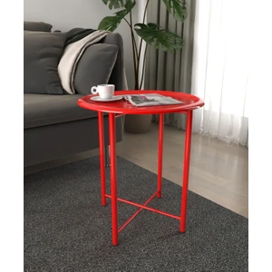 Minimal Modern Katlanır ,tepsili Metal  Sehpa