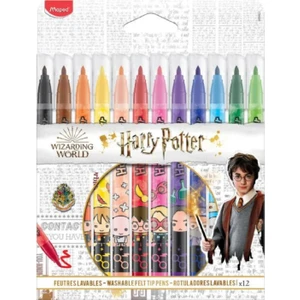 Harry Potter Yıkanabilir Keçeli Kalem 12 Renk (845407)