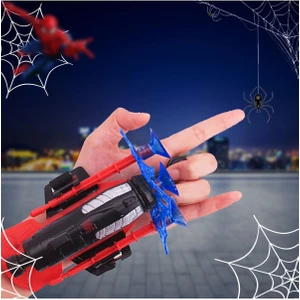 Marvel Spider-Man Ağ Atan Marvel Spider-Man Bileklik Vantuz Fırlatan Ok Atan Örümcek Adam Oyuncak Fırlatıcı Seti