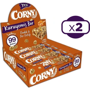 Tahıl Bar Fındık ve Yerfıstığı 20 gr x 12 Adet x 2 Kutu