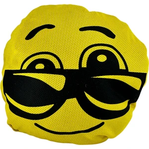 Emoji Oto Boyun Yastığı Gözlük Dört Sarı