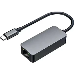 4752 USB Type C To Ethernet 2500MBPS 2.5g Internet Çevirici Dönüştürücü Adaptör